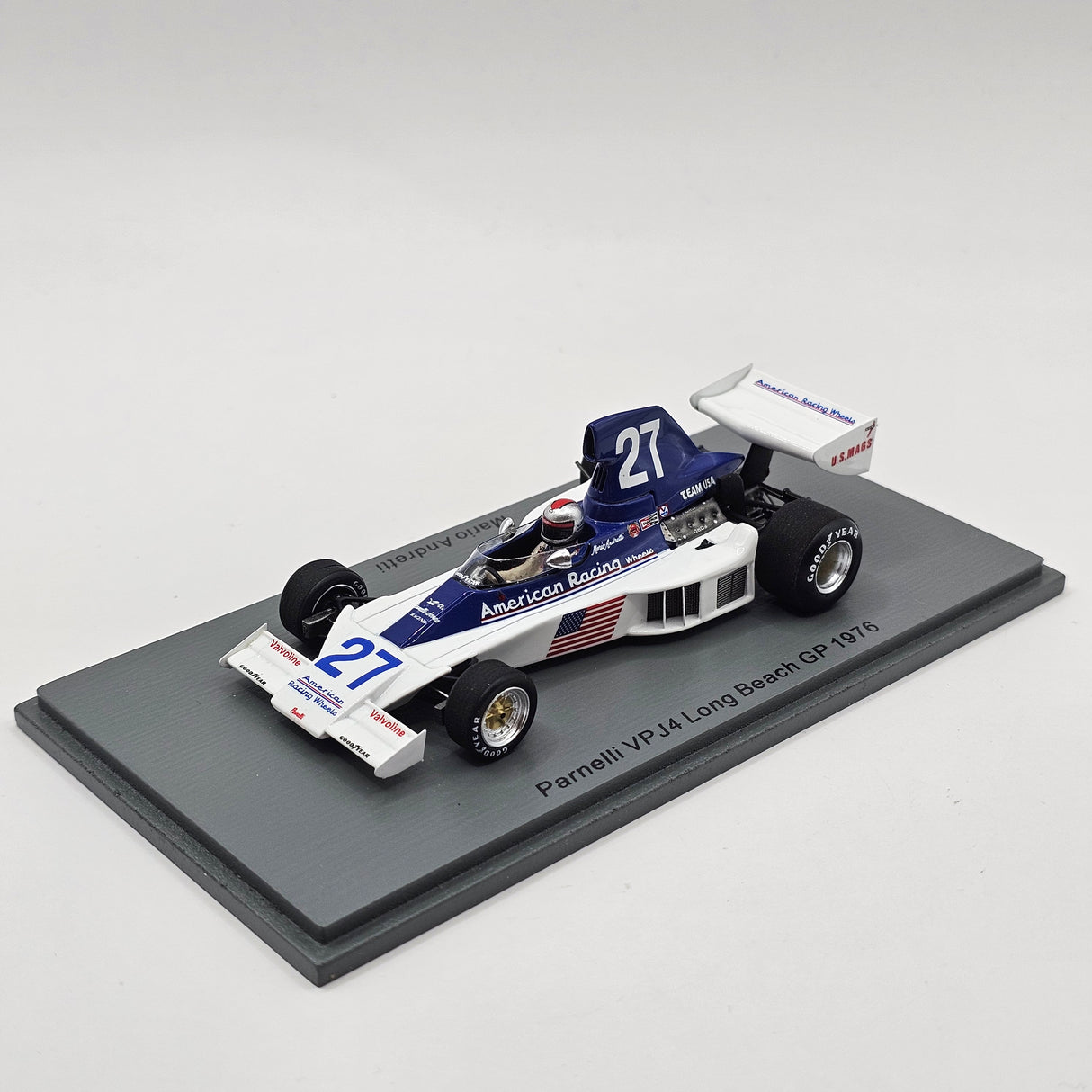 Spark Parnelli VPJ4 #27 Mario Andretti Long Beach GP 1976 1/43 Scale S1891