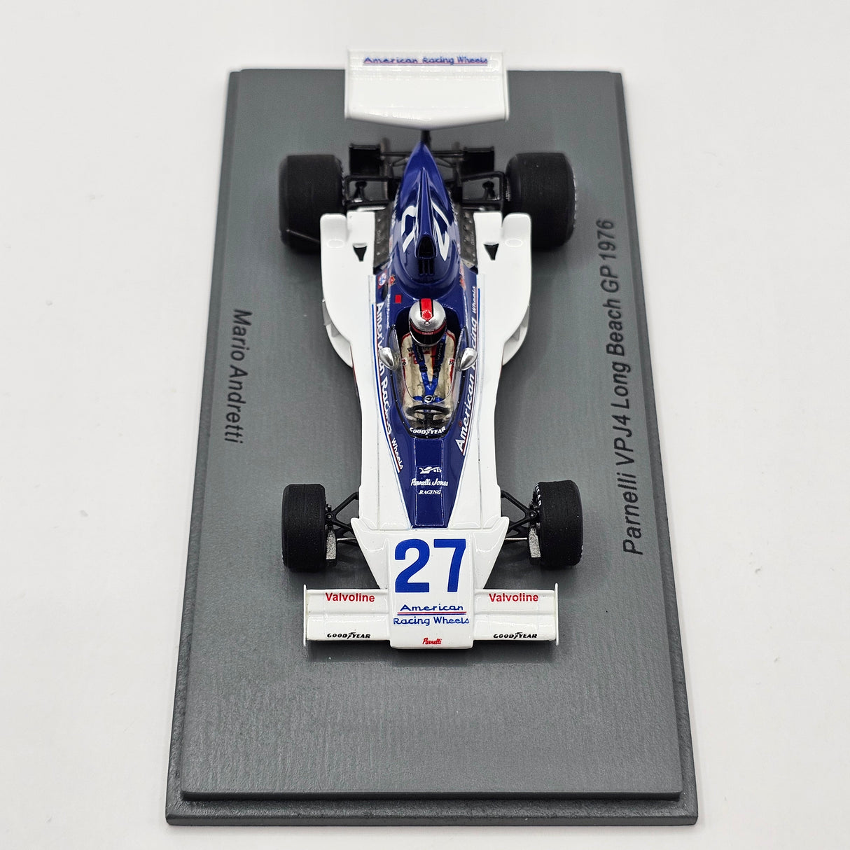 Spark Parnelli VPJ4 #27 Mario Andretti Long Beach GP 1976 1/43 Scale S1891