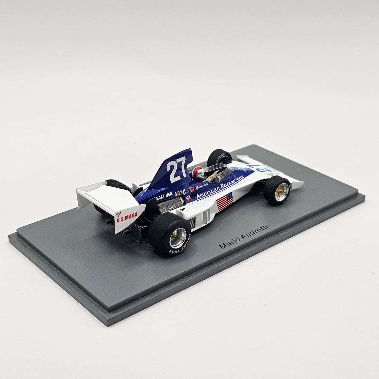 Spark Parnelli VPJ4 #27 Mario Andretti Long Beach GP 1976 1/43 Scale S1891