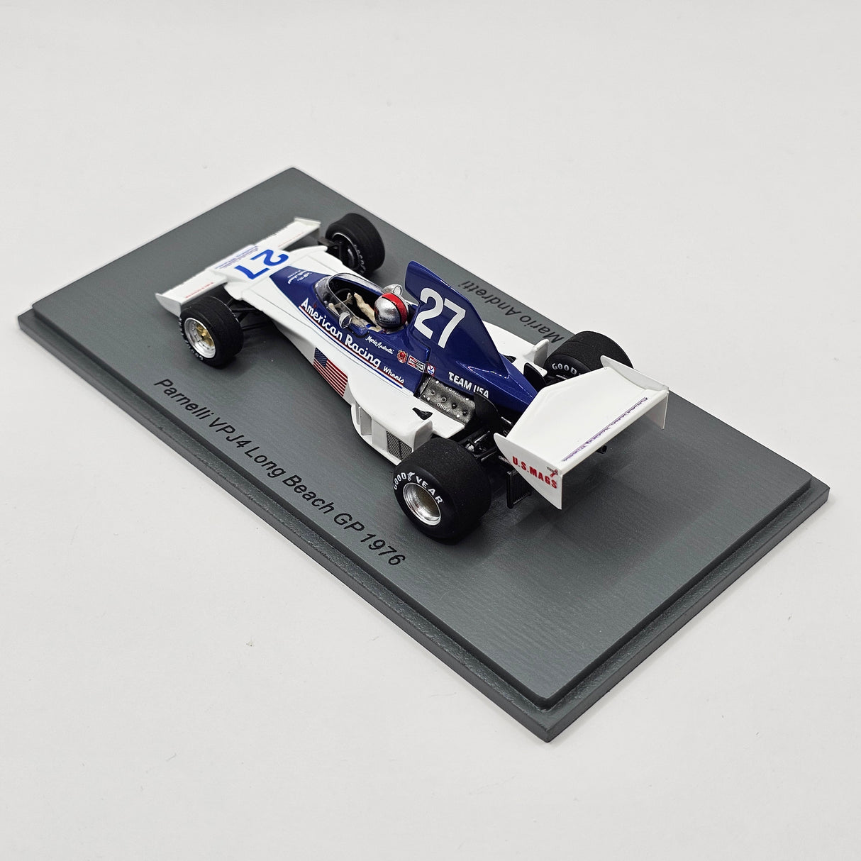 Spark Parnelli VPJ4 #27 Mario Andretti Long Beach GP 1976 1/43 Scale S1891