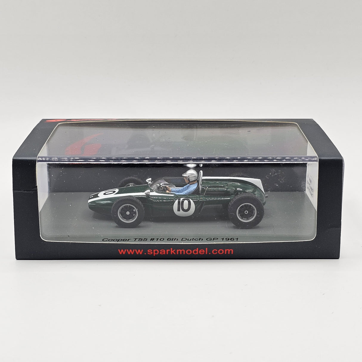 Spark Cooper T55 #10 Jack Braham Dutch GP 1961 1/43 Scale S8069