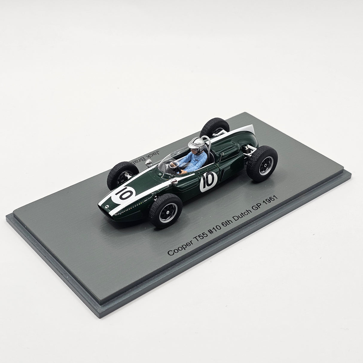 Spark Cooper T55 #10 Jack Braham Dutch GP 1961 1/43 Scale S8069