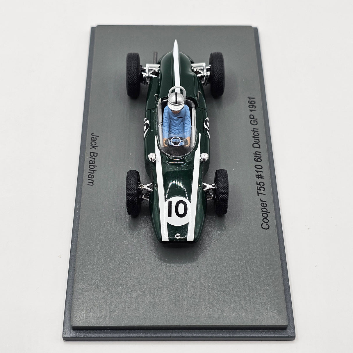 Spark Cooper T55 #10 Jack Braham Dutch GP 1961 1/43 Scale S8069