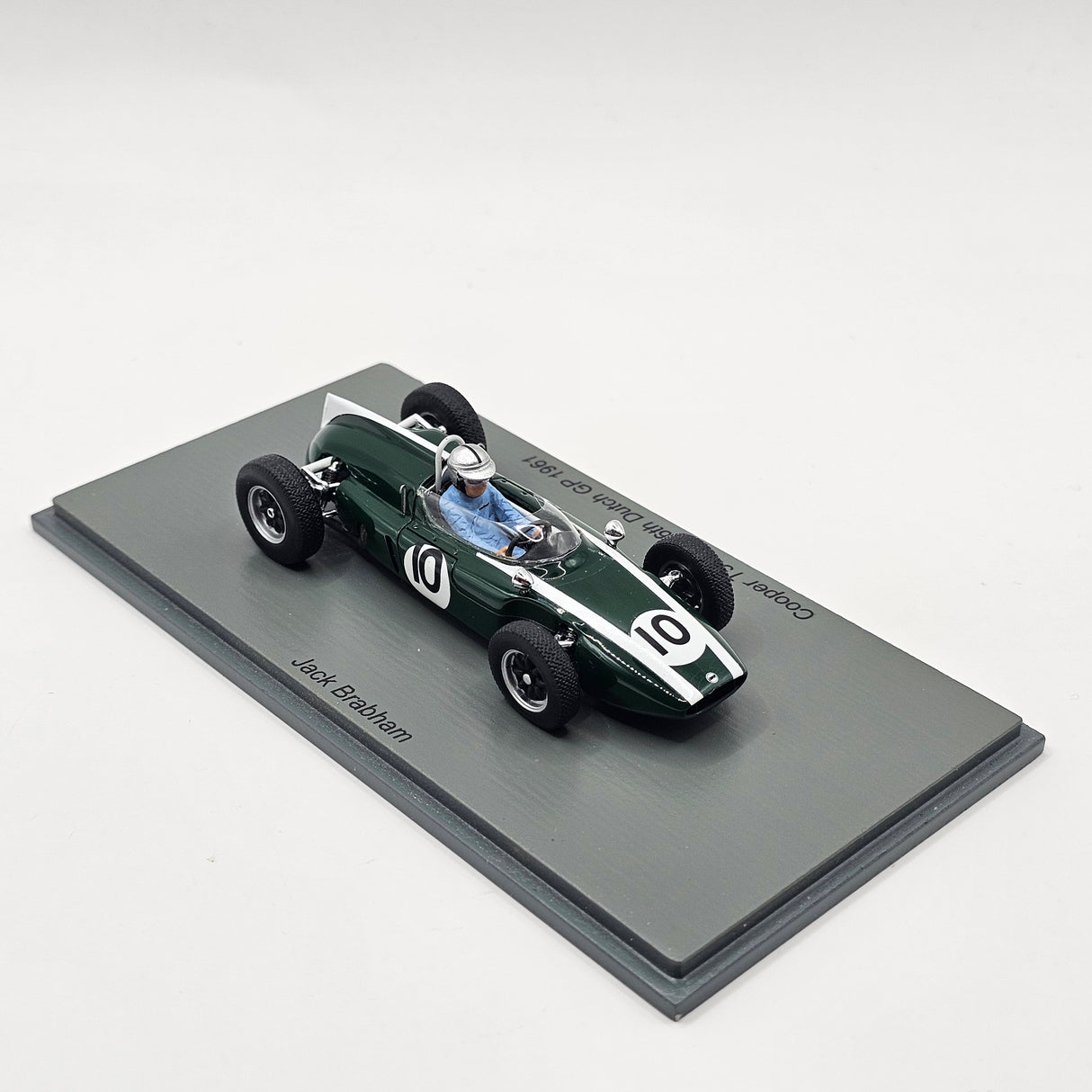 Spark Cooper T55 #10 Jack Braham Dutch GP 1961 1/43 Scale S8069