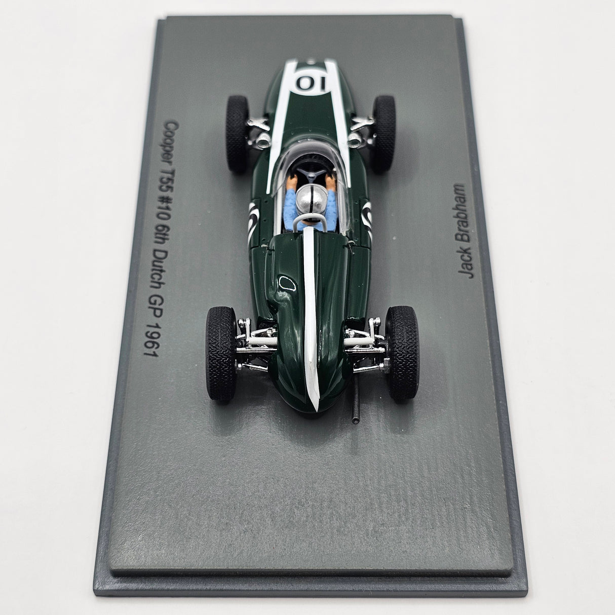 Spark Cooper T55 #10 Jack Braham Dutch GP 1961 1/43 Scale S8069