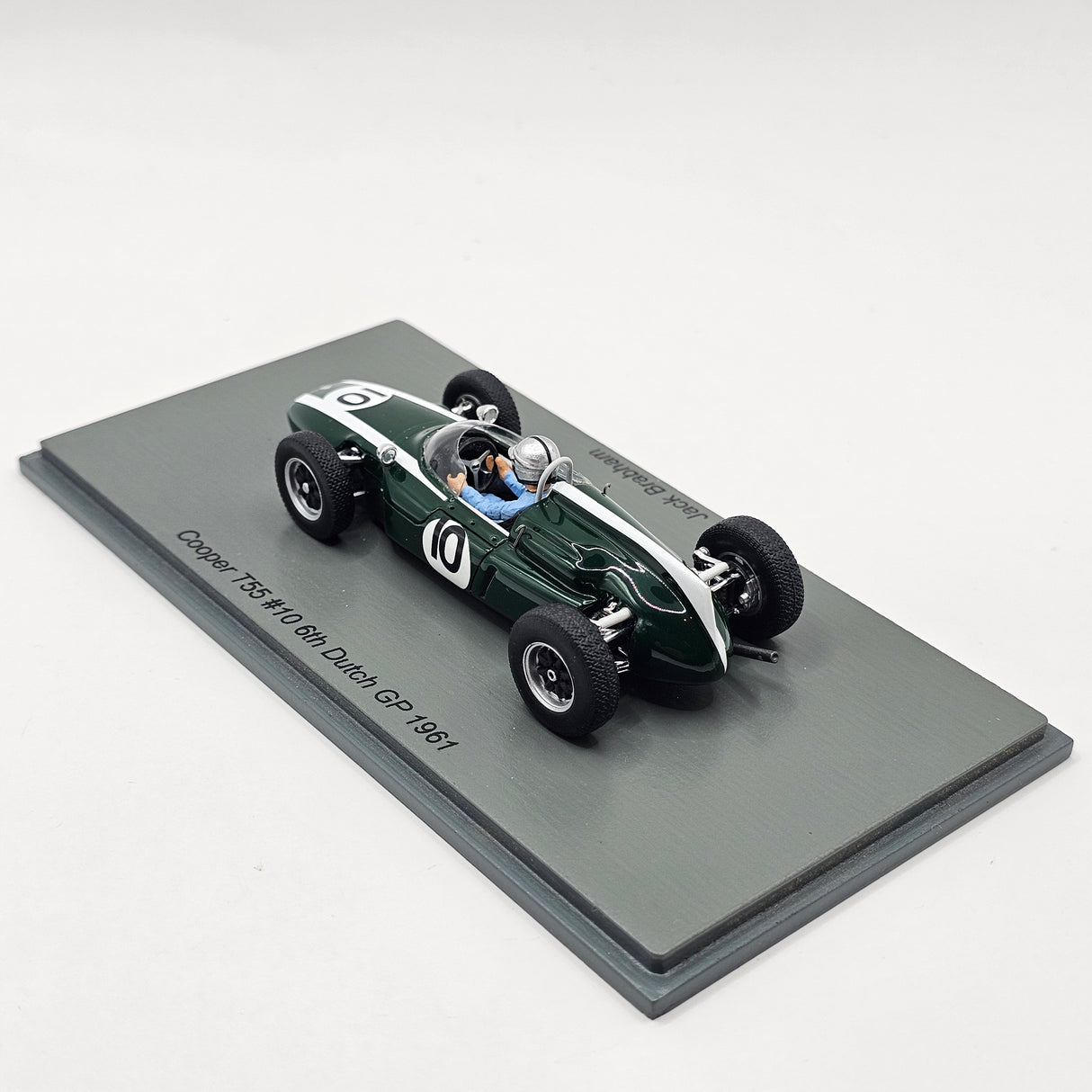 Spark Cooper T55 #10 Jack Braham Dutch GP 1961 1/43 Scale S8069