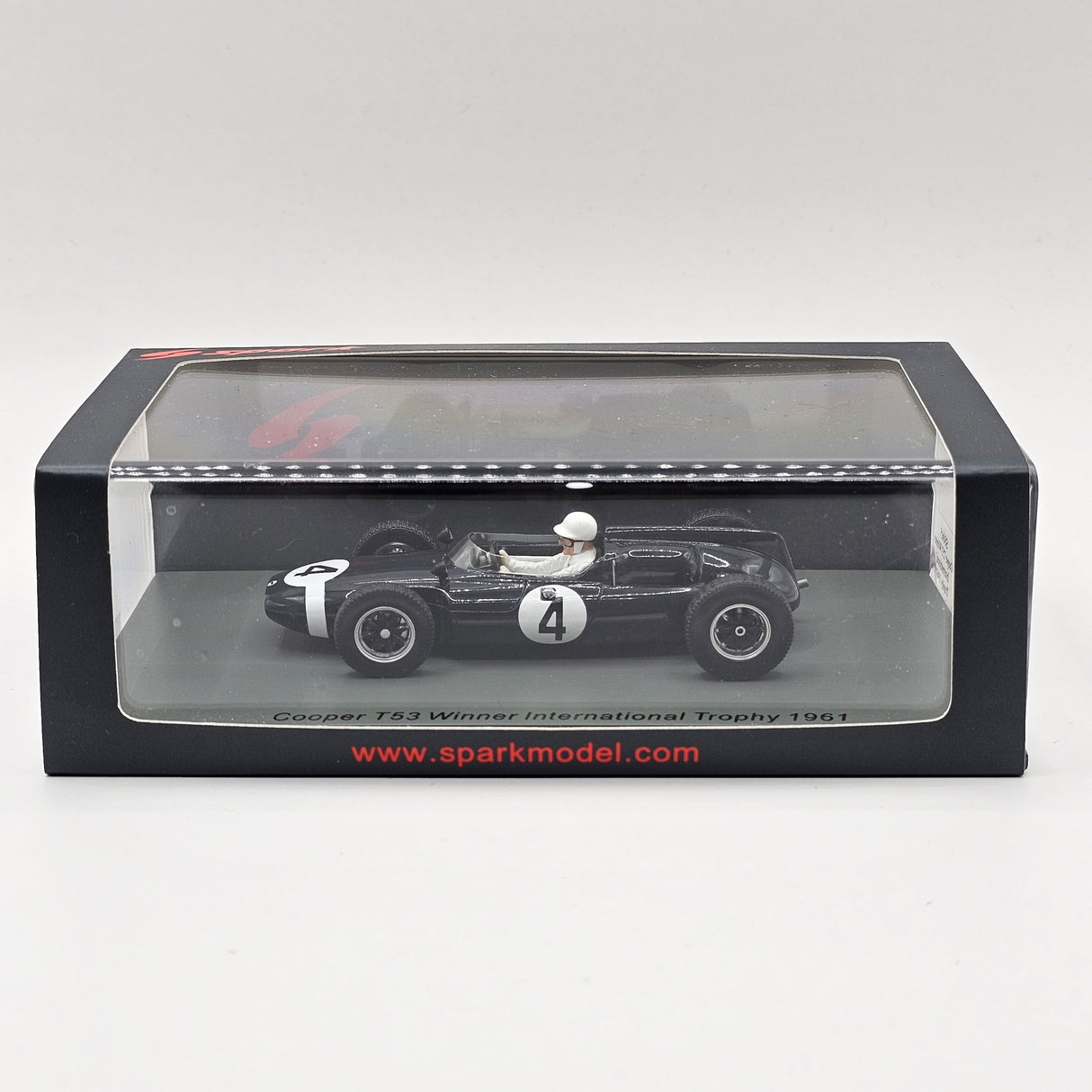 Spark Cooper T53 #4 Stirling Moss International Trophy 1961 1/43 Scale S8065
