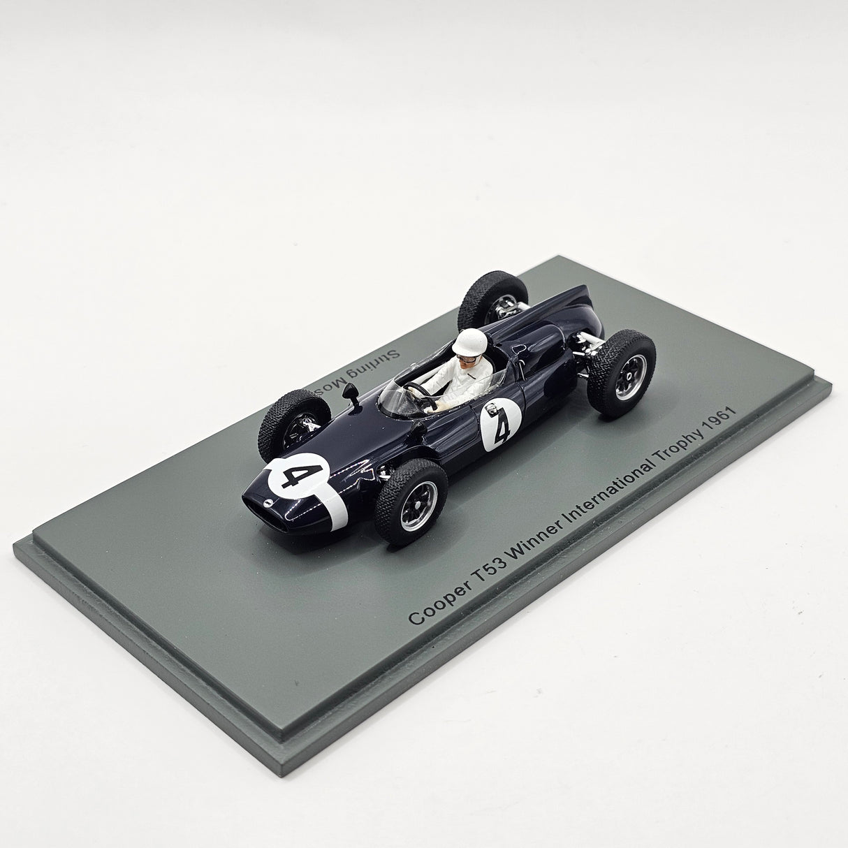 Spark Cooper T53 #4 Stirling Moss International Trophy 1961 1/43 Scale S8065