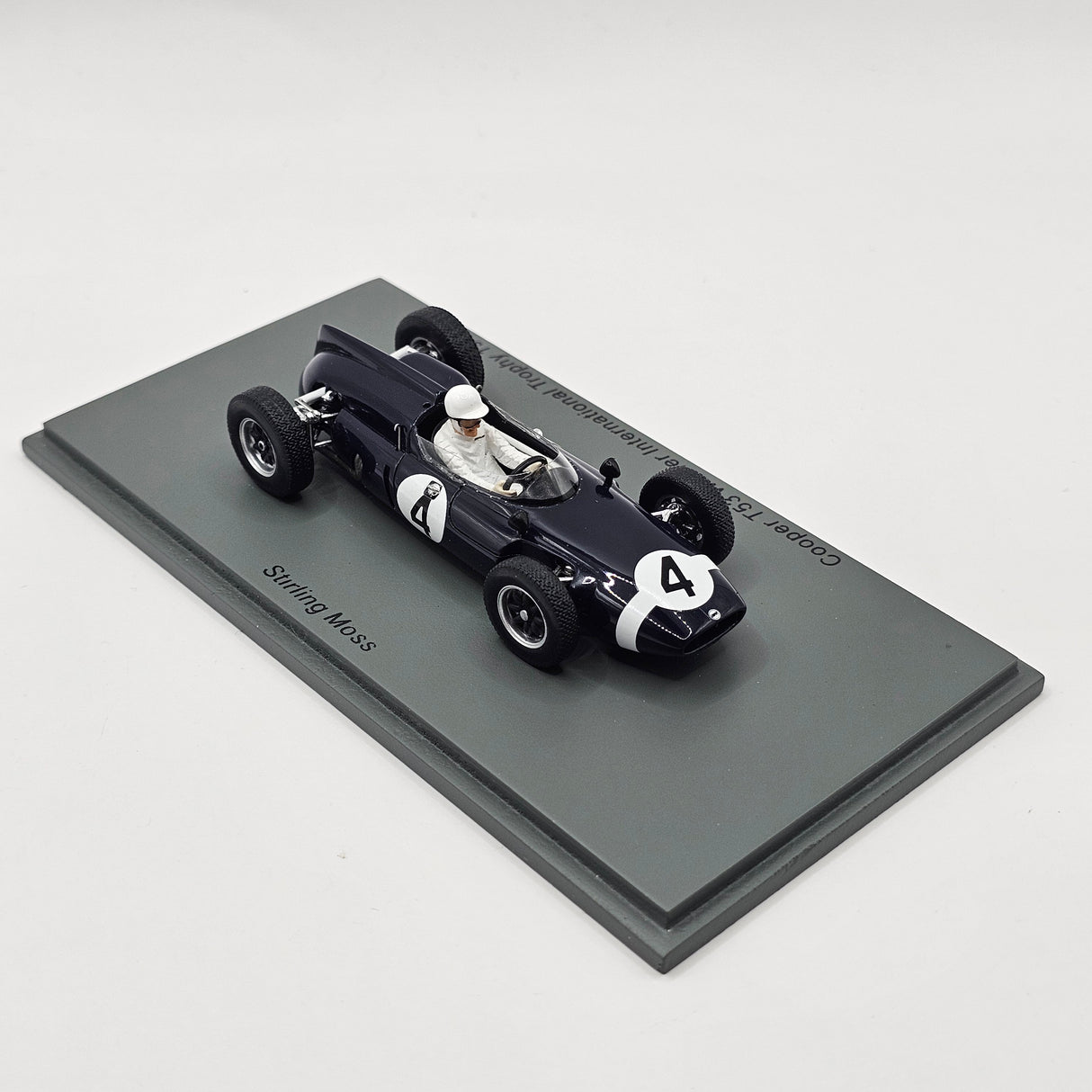 Spark Cooper T53 #4 Stirling Moss International Trophy 1961 1/43 Scale S8065