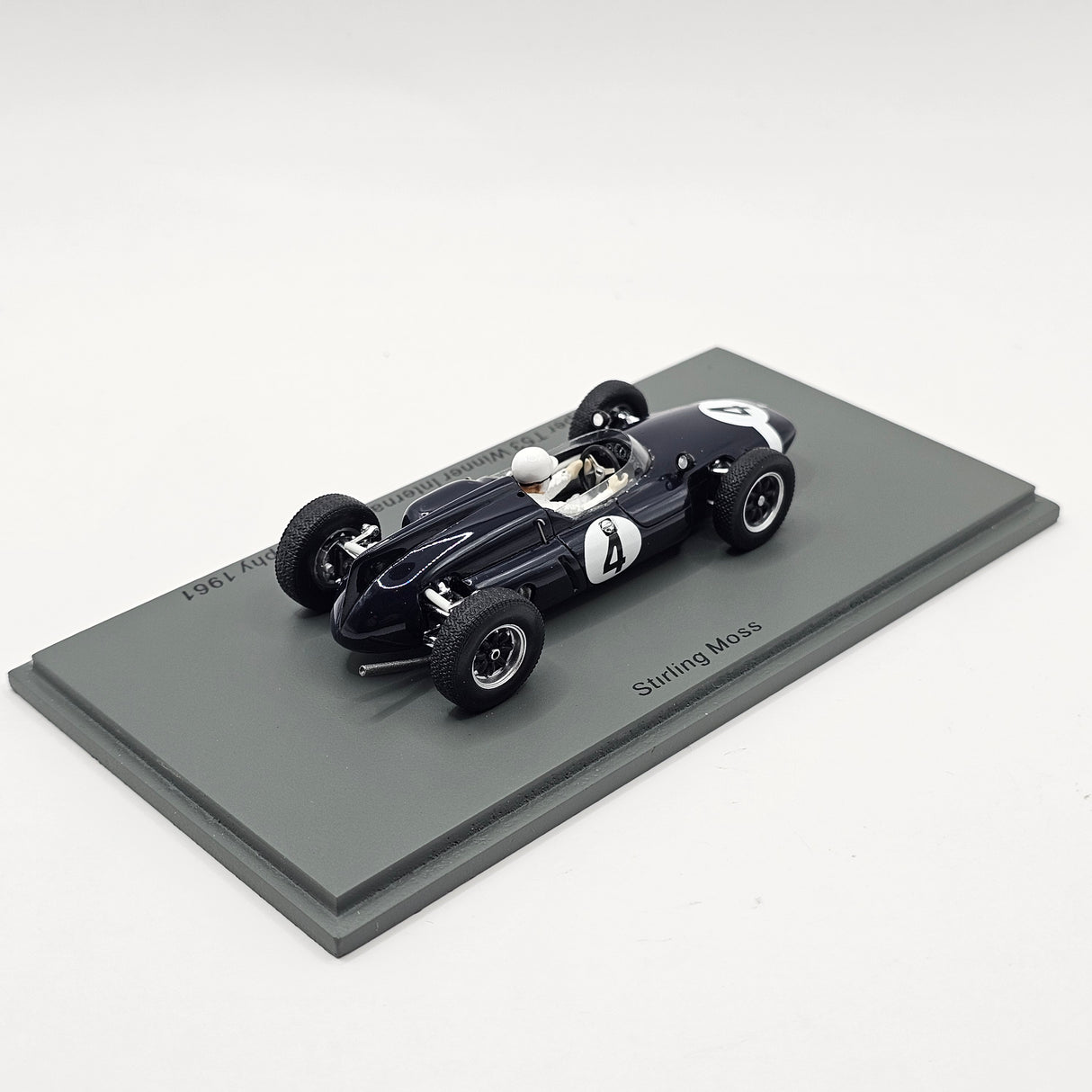 Spark Cooper T53 #4 Stirling Moss International Trophy 1961 1/43 Scale S8065