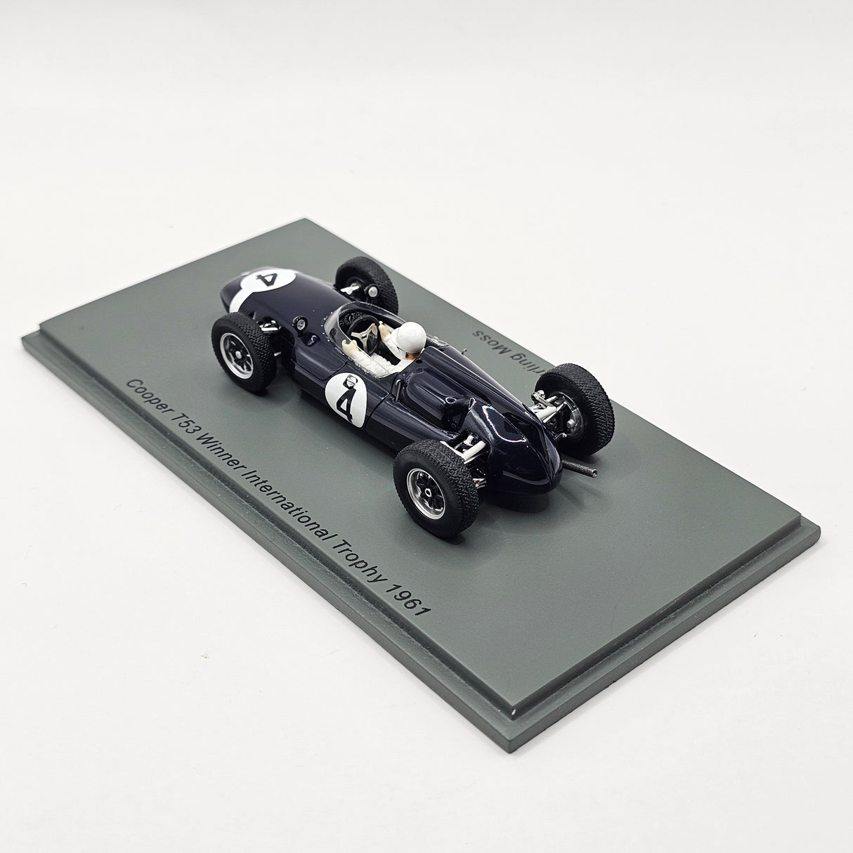 Spark Cooper T53 #4 Stirling Moss International Trophy 1961 1/43 Scale S8065