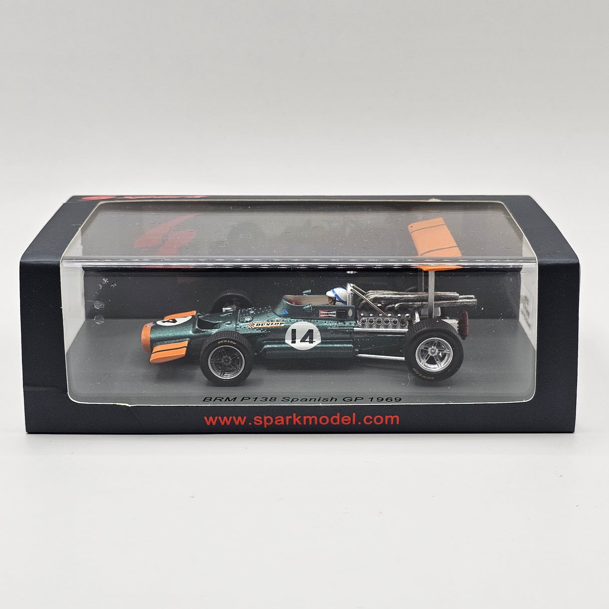 Spark BRM P138 #14 John Surtees Spanish GP 1969 1/43 Scale S5705
