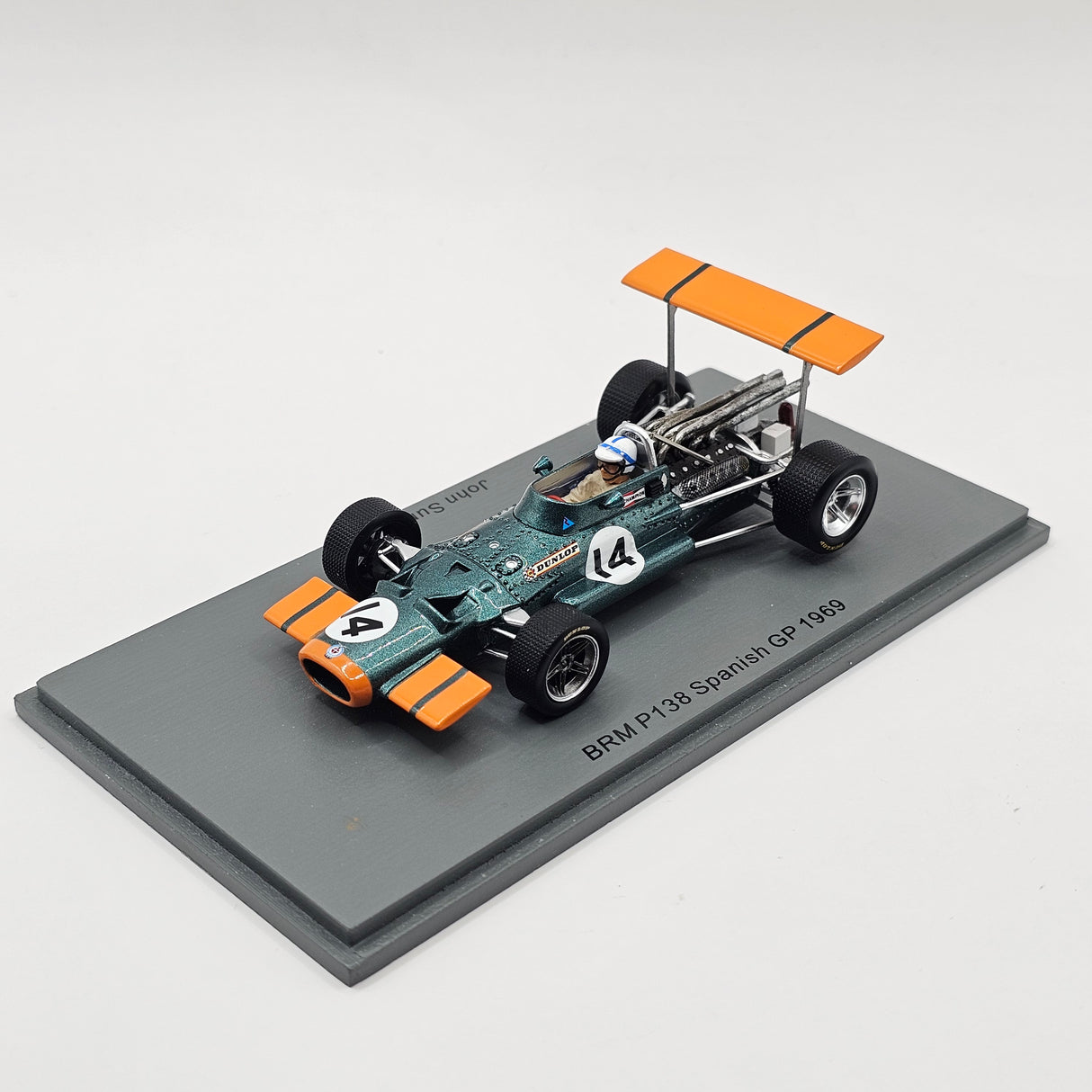 Spark BRM P138 #14 John Surtees Spanish GP 1969 1/43 Scale S5705