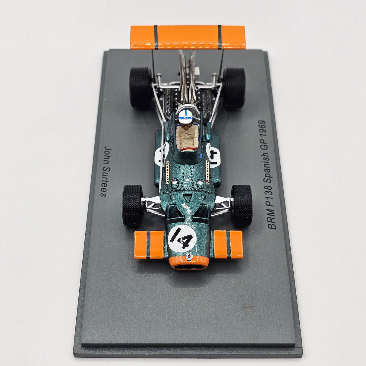 Spark BRM P138 #14 John Surtees Spanish GP 1969 1/43 Scale S5705