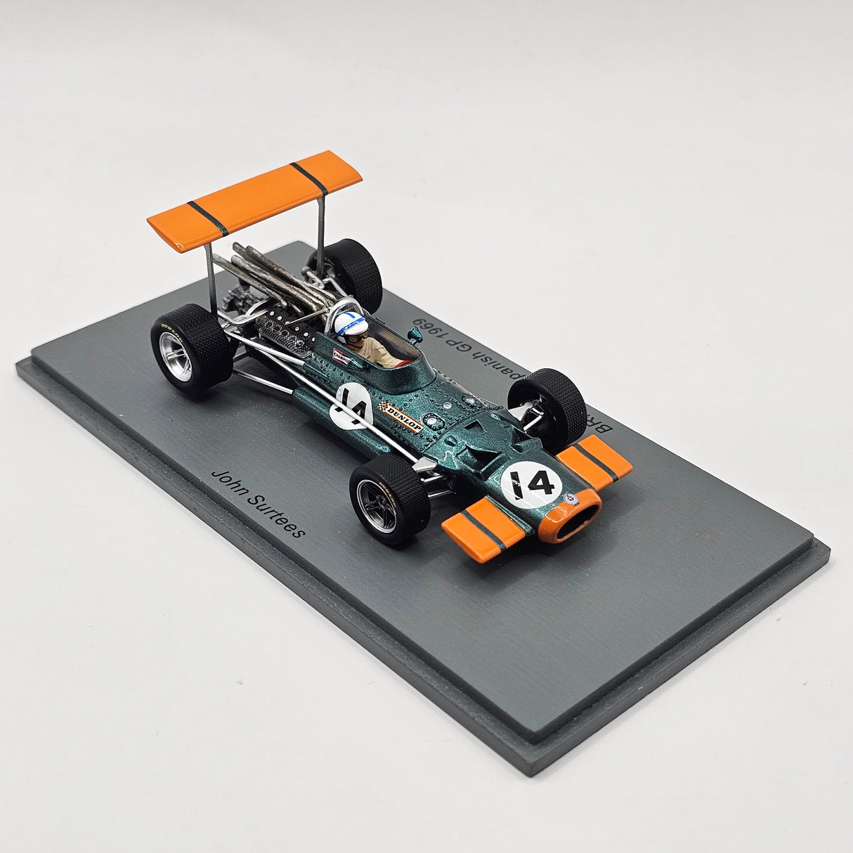 Spark BRM P138 #14 John Surtees Spanish GP 1969 1/43 Scale S5705