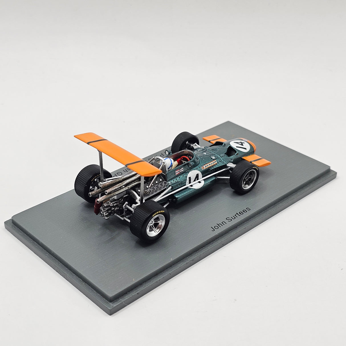 Spark BRM P138 #14 John Surtees Spanish GP 1969 1/43 Scale S5705