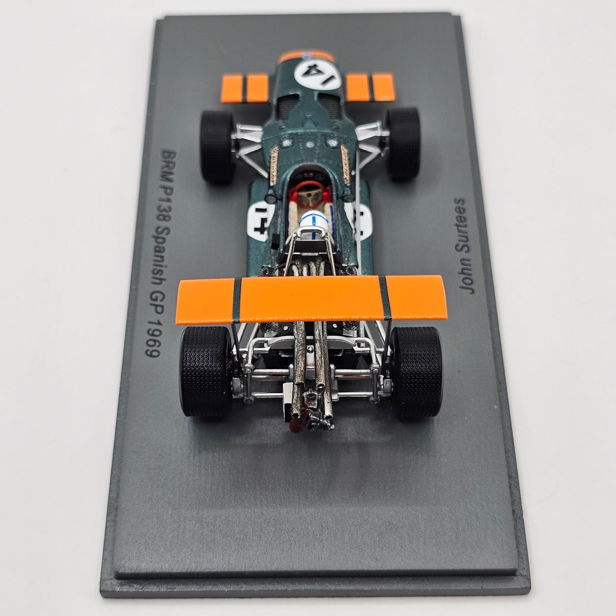 Spark BRM P138 #14 John Surtees Spanish GP 1969 1/43 Scale S5705