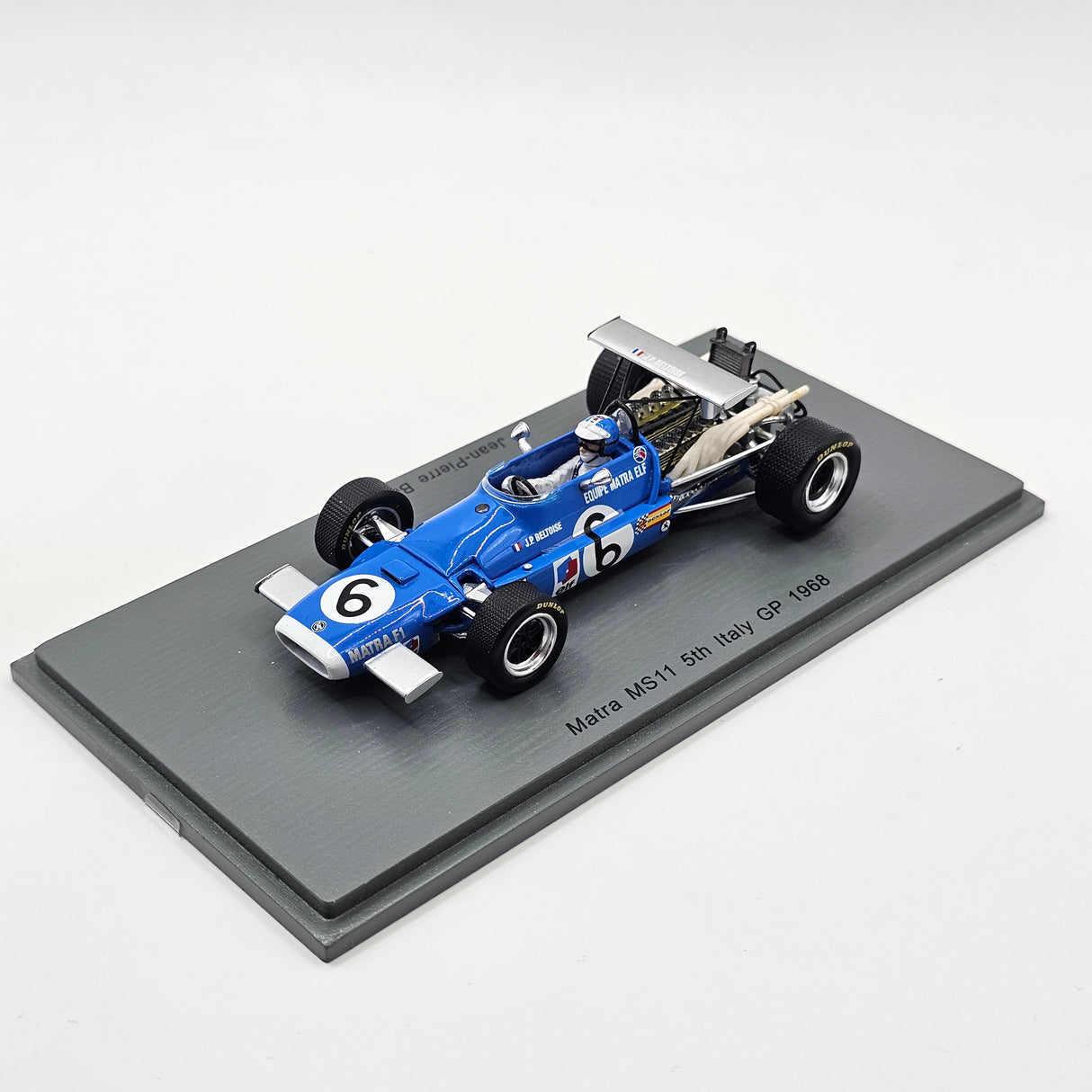 Spark Matra MS11 #6 J.Pierre Beltoise Italian GP 1968 1/43 Scale S7185