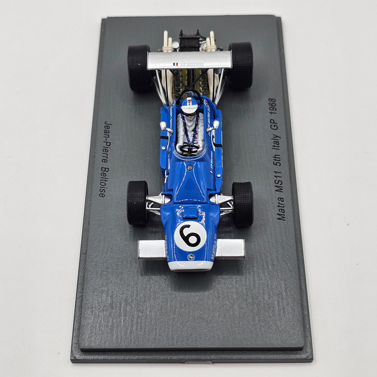 Spark Matra MS11 #6 J.Pierre Beltoise Italian GP 1968 1/43 Scale S7185