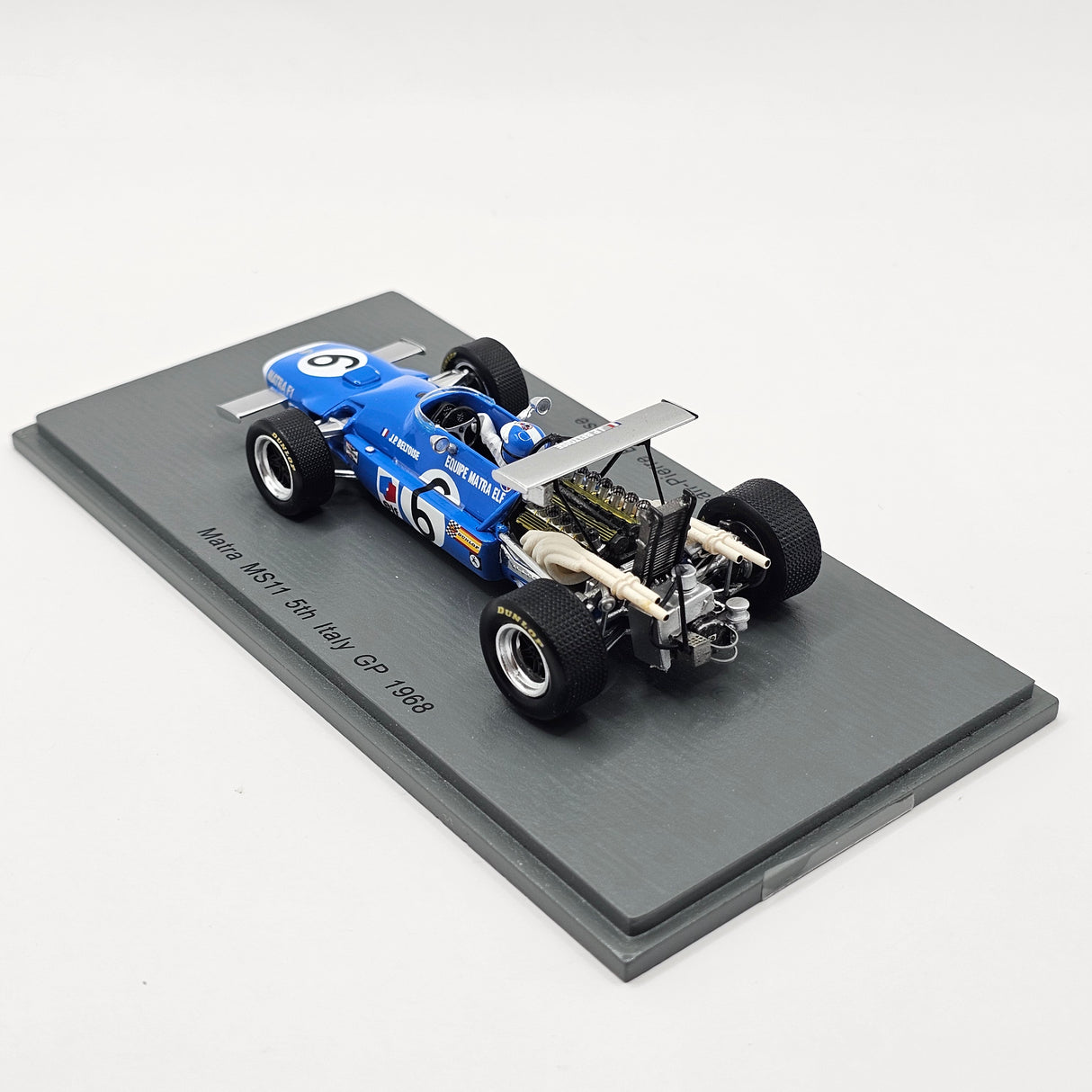 Spark Matra MS11 #6 J.Pierre Beltoise Italian GP 1968 1/43 Scale S7185