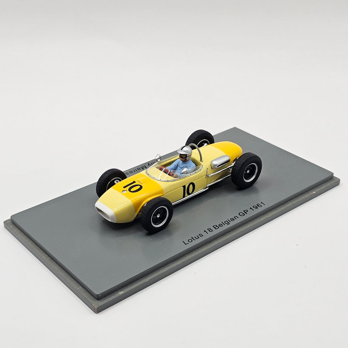 Spark Lotus 18 #10 Willy Mairesse Belgium GP 1961 1/43 Scale S7474