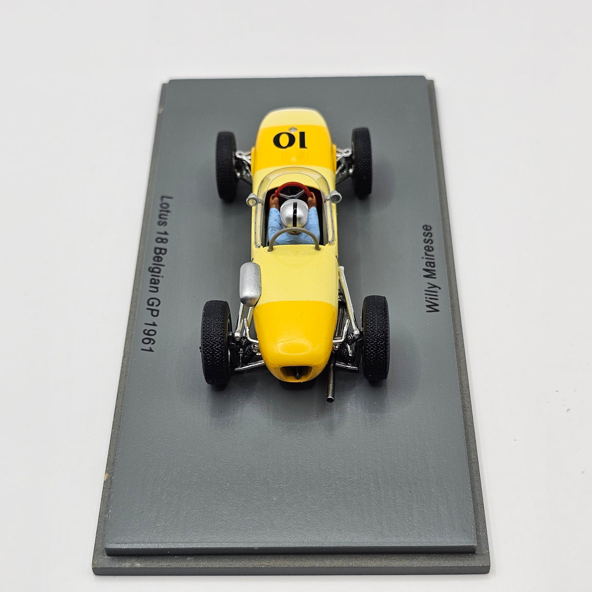 Spark Lotus 18 #10 Willy Mairesse Belgium GP 1961 1/43 Scale S7474