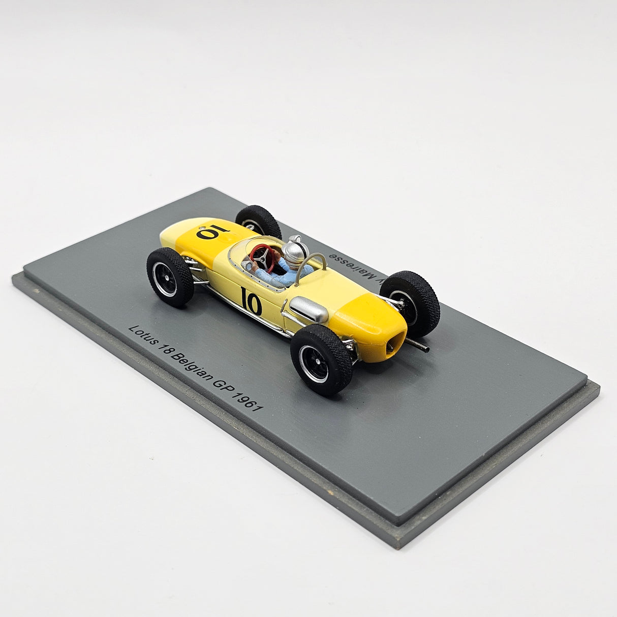 Spark Lotus 18 #10 Willy Mairesse Belgium GP 1961 1/43 Scale S7474