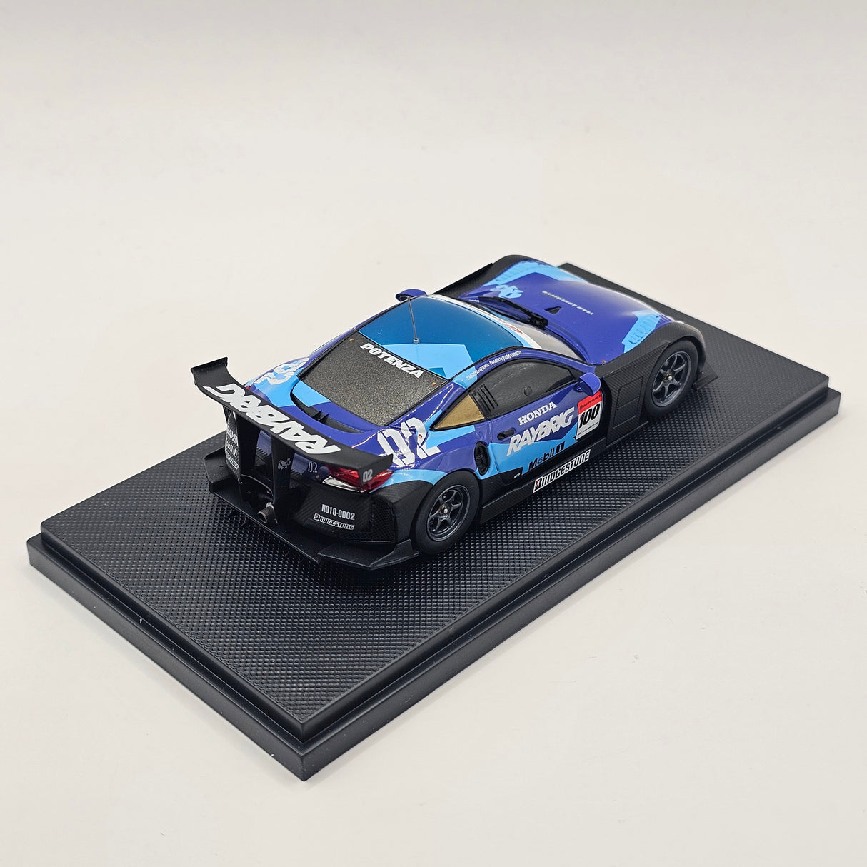 EBBRO Honda HSV-010 #100 Raybrig Super GT GT500 2011 Winter Test 1/43 Scale