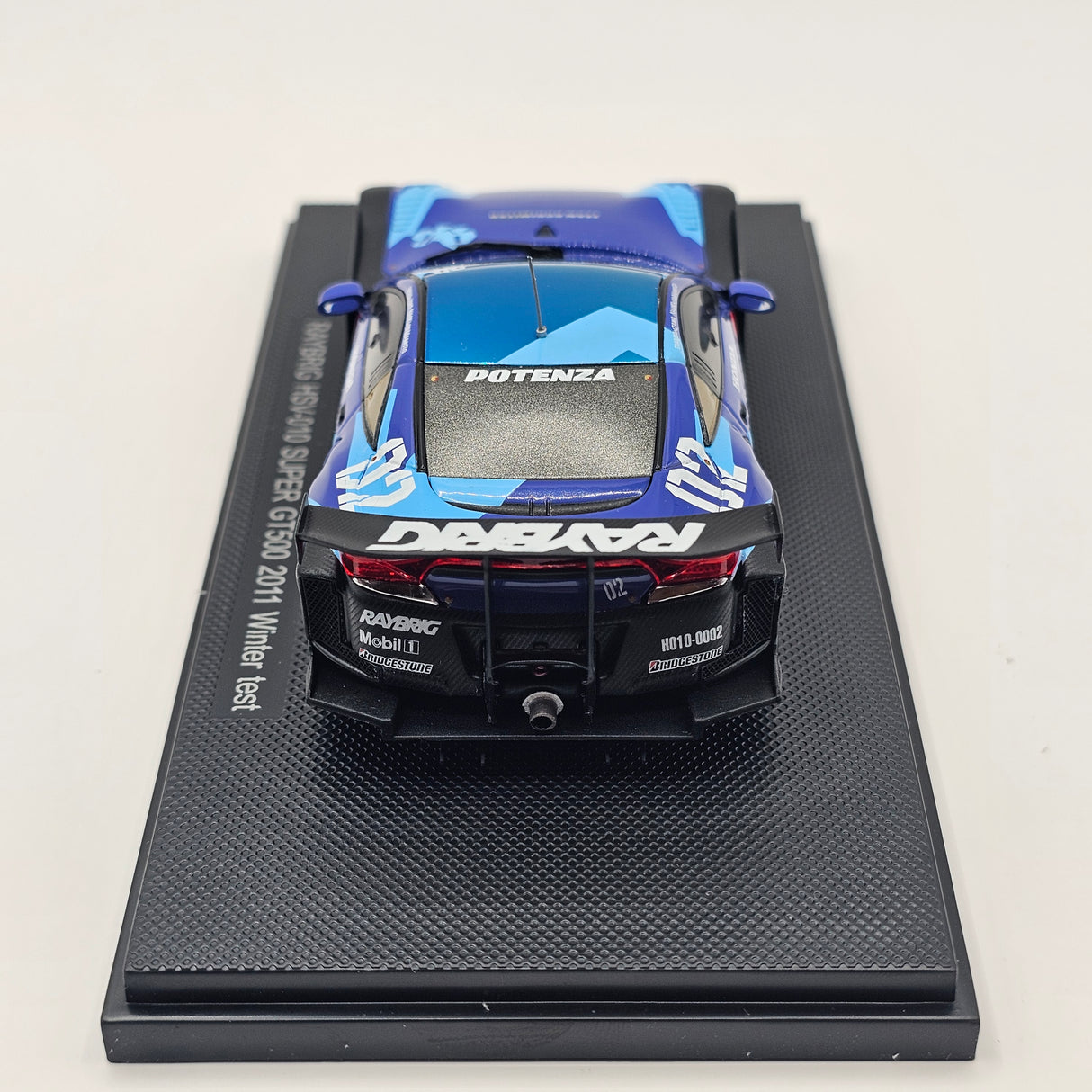 EBBRO Honda HSV-010 #100 Raybrig Super GT GT500 2011 Winter Test 1/43 Scale