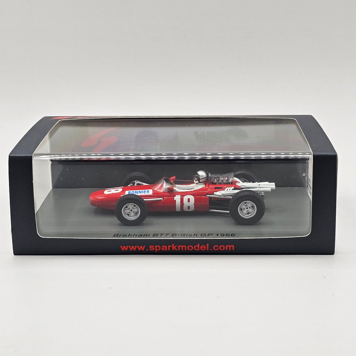 Spark Brabham BT7 #18 Jo Bonnier British GP 1966 1/43 Scale S5248