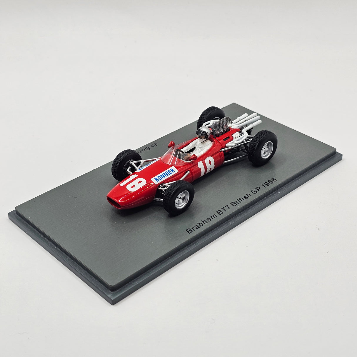 Spark Brabham BT7 #18 Jo Bonnier British GP 1966 1/43 Scale S5248