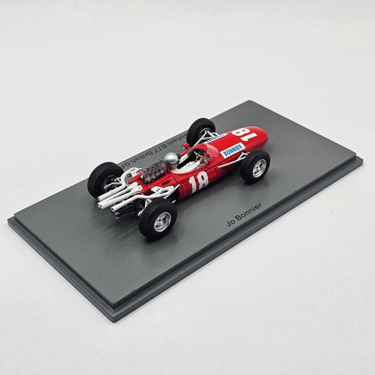 Spark Brabham BT7 #18 Jo Bonnier British GP 1966 1/43 Scale S5248