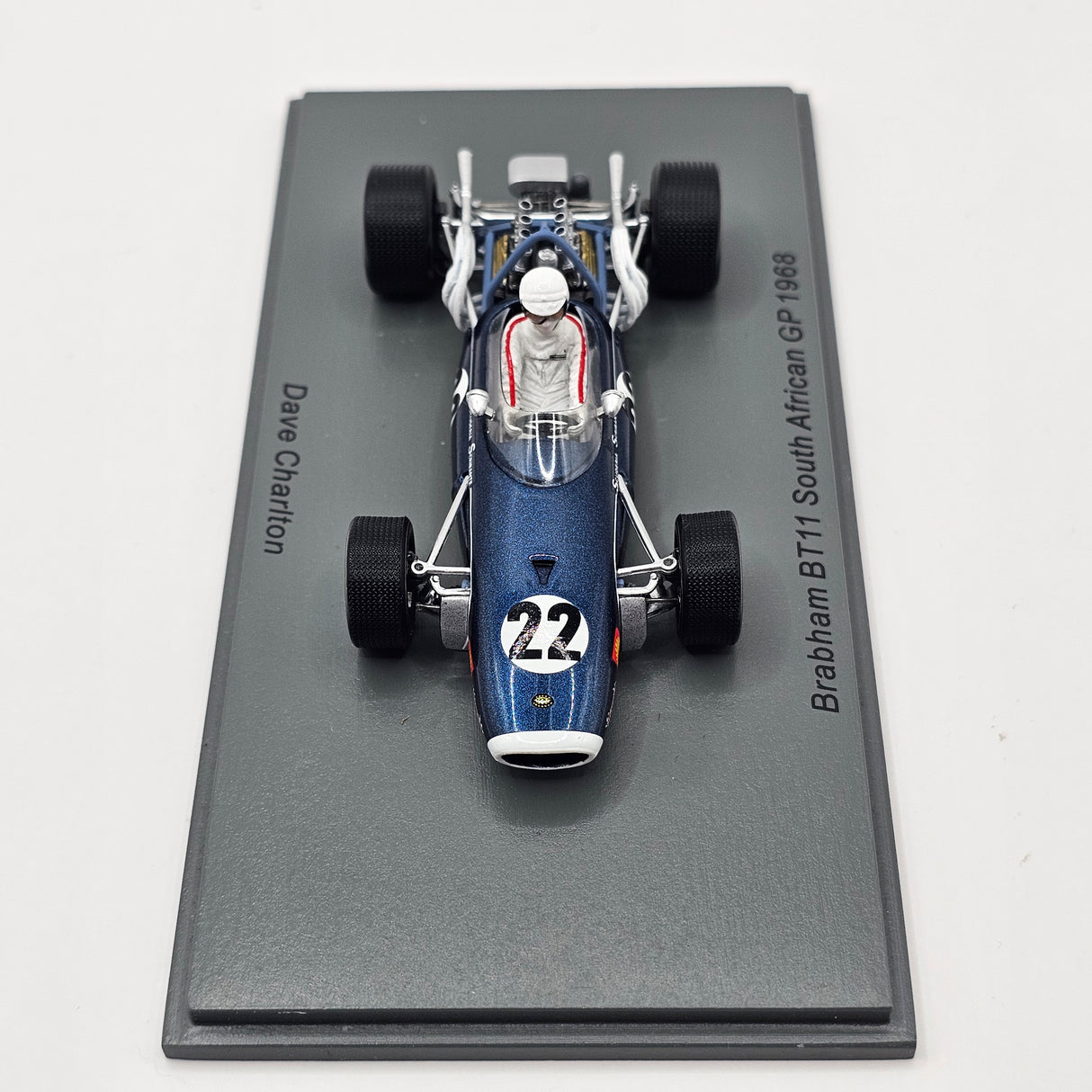 Spark Brabham BT11 #22 Dave Chariton S.African GP 1968 1/43 Scale S7089
