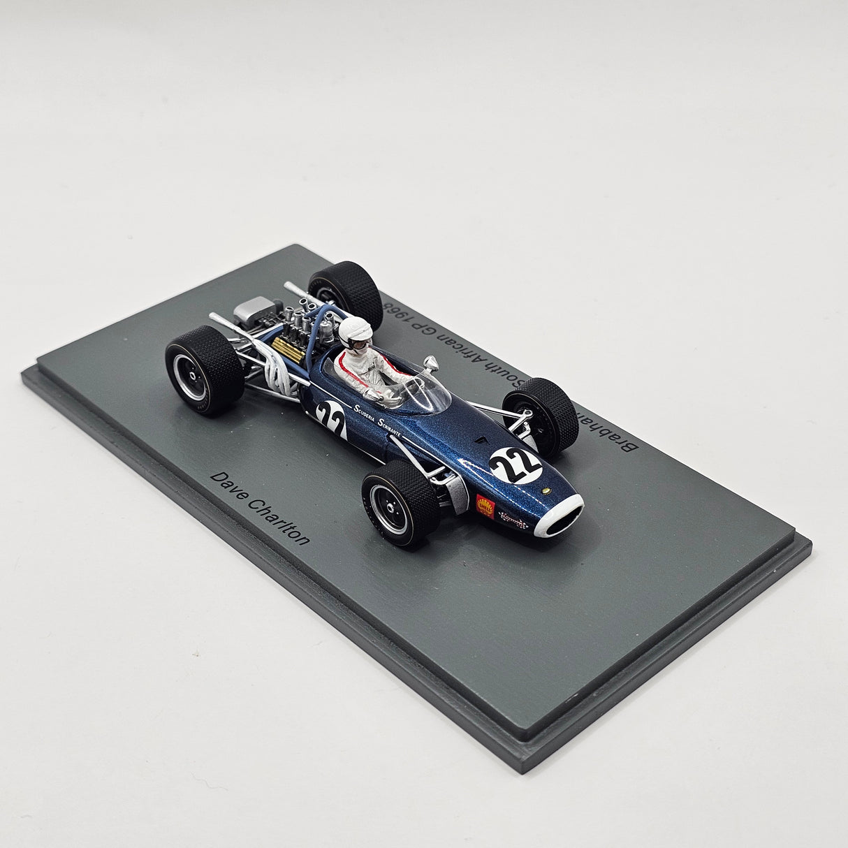 Spark Brabham BT11 #22 Dave Chariton S.African GP 1968 1/43 Scale S7089