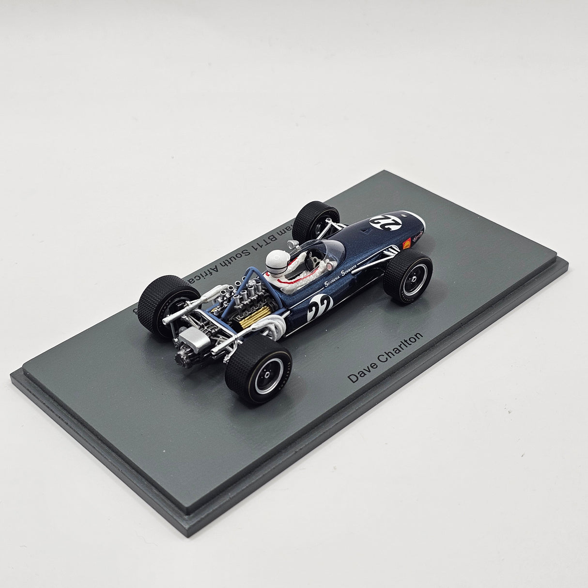 Spark Brabham BT11 #22 Dave Chariton S.African GP 1968 1/43 Scale S7089