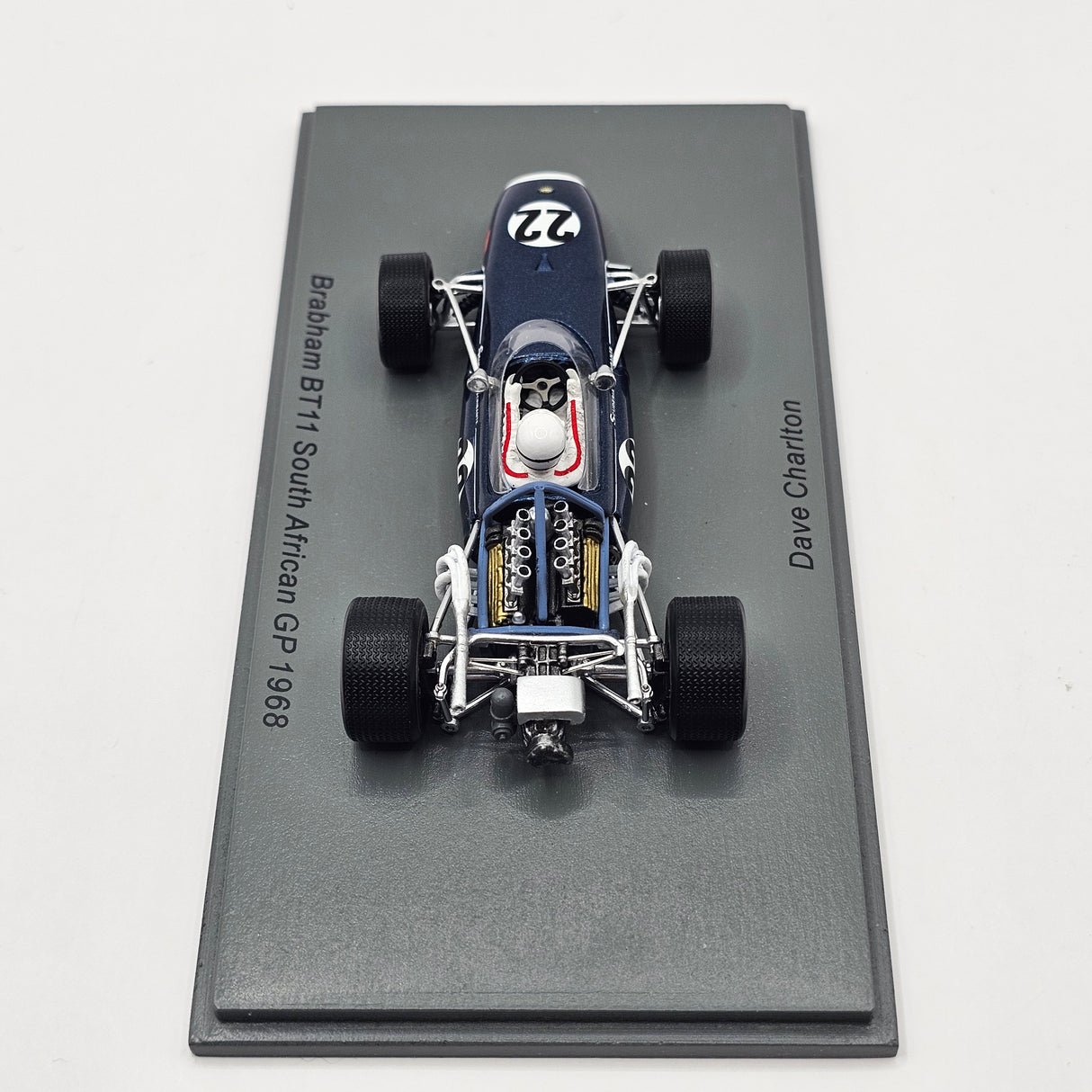 Spark Brabham BT11 #22 Dave Chariton S.African GP 1968 1/43 Scale S7089