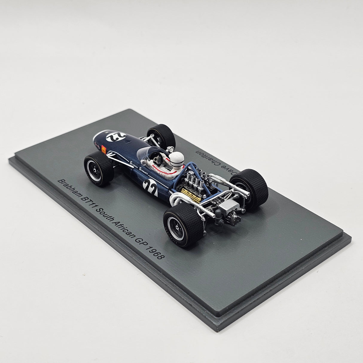 Spark Brabham BT11 #22 Dave Chariton S.African GP 1968 1/43 Scale S7089