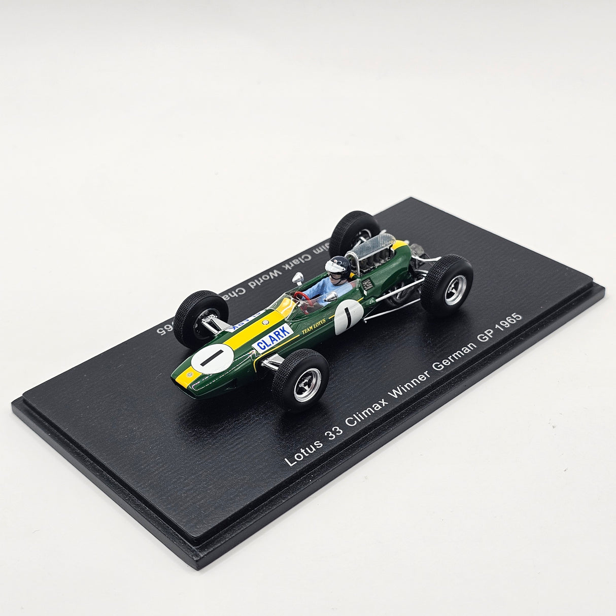 Spark Lotus 33 Climax CLX #1 Jim Clark German GP Winner 1965 1/43 Scale S1614