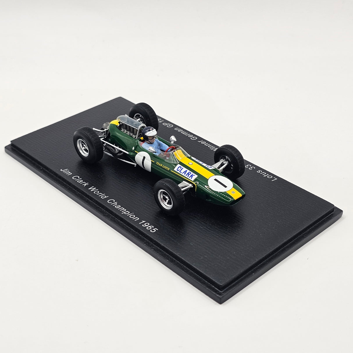 Spark Lotus 33 Climax CLX #1 Jim Clark German GP Winner 1965 1/43 Scale S1614