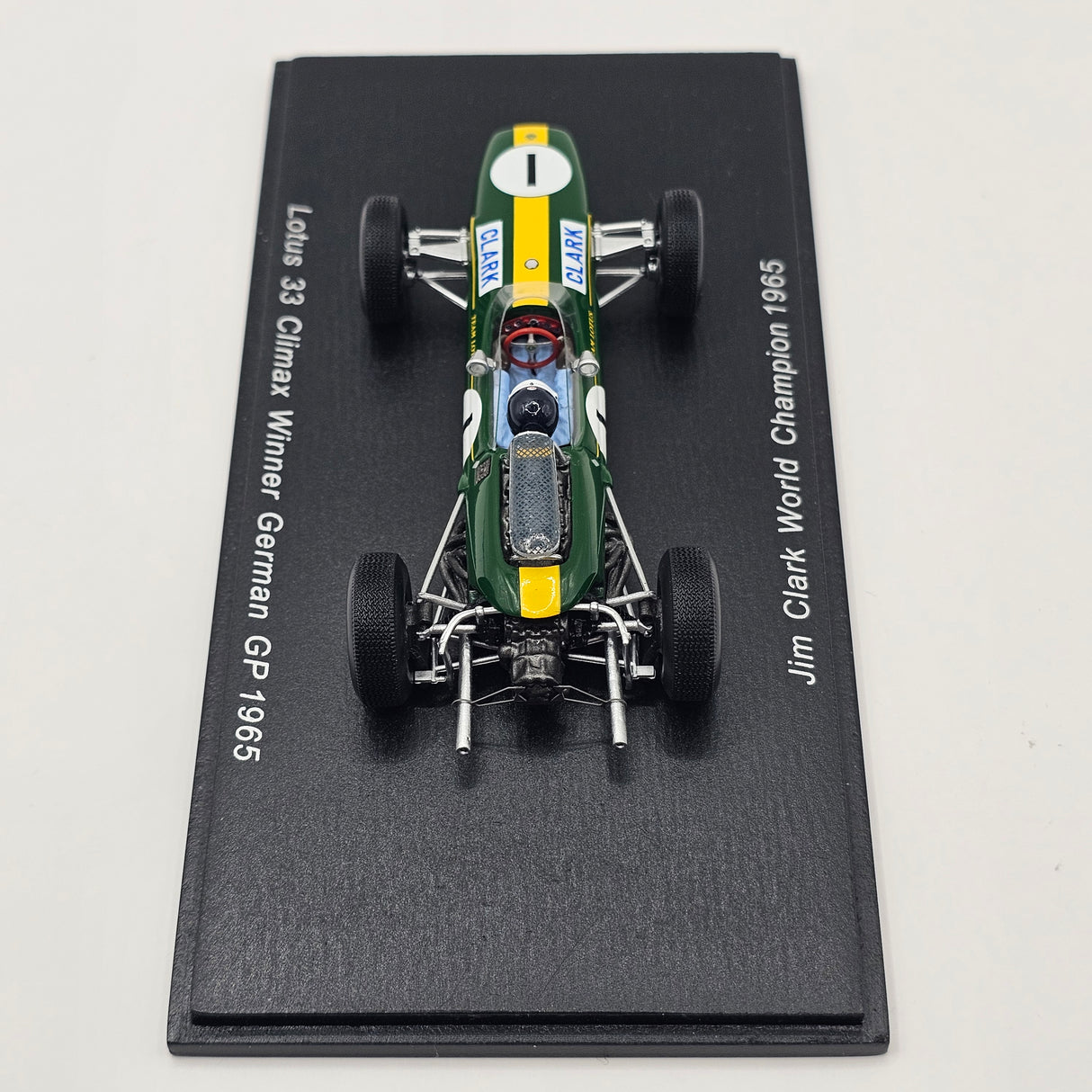 Spark Lotus 33 Climax CLX #1 Jim Clark German GP Winner 1965 1/43 Scale S1614