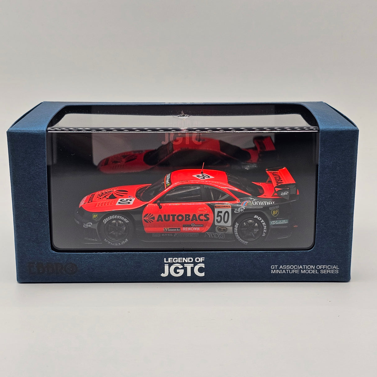 EBBRO Nissan Skyline GT-R R33 #50 Team ARTA High Downforce JGTC GT500 1998 1/43 Scale
