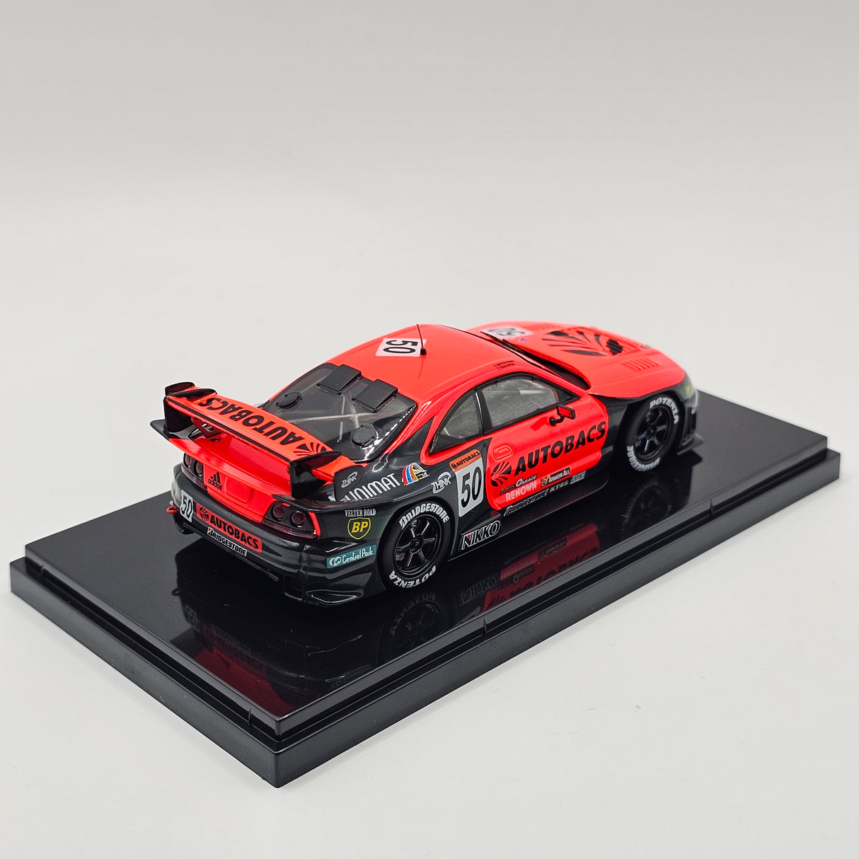 EBBRO Nissan Skyline GT-R R33 #50 Team ARTA High Downforce JGTC GT500 1998 1/43 Scale