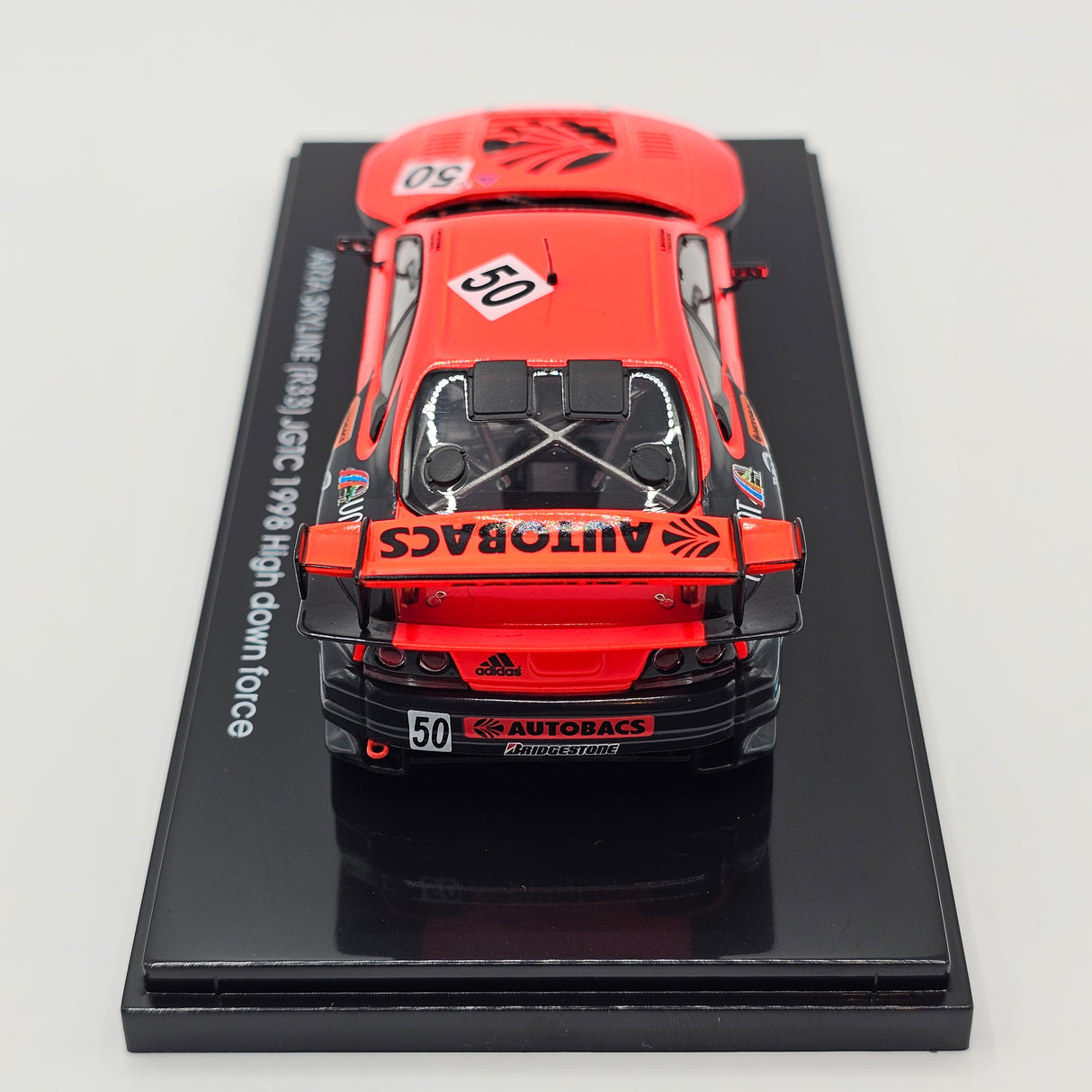 EBBRO Nissan Skyline GT-R R33 #50 Team ARTA High Downforce JGTC GT500 1998 1/43 Scale
