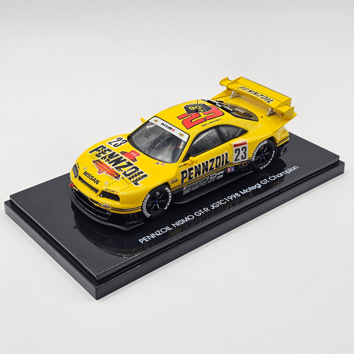 EBBRO Nissan Skyline GT-R R33 #23 Pennzoil Nismo 1998 JGTC GT500 1/43 Scale