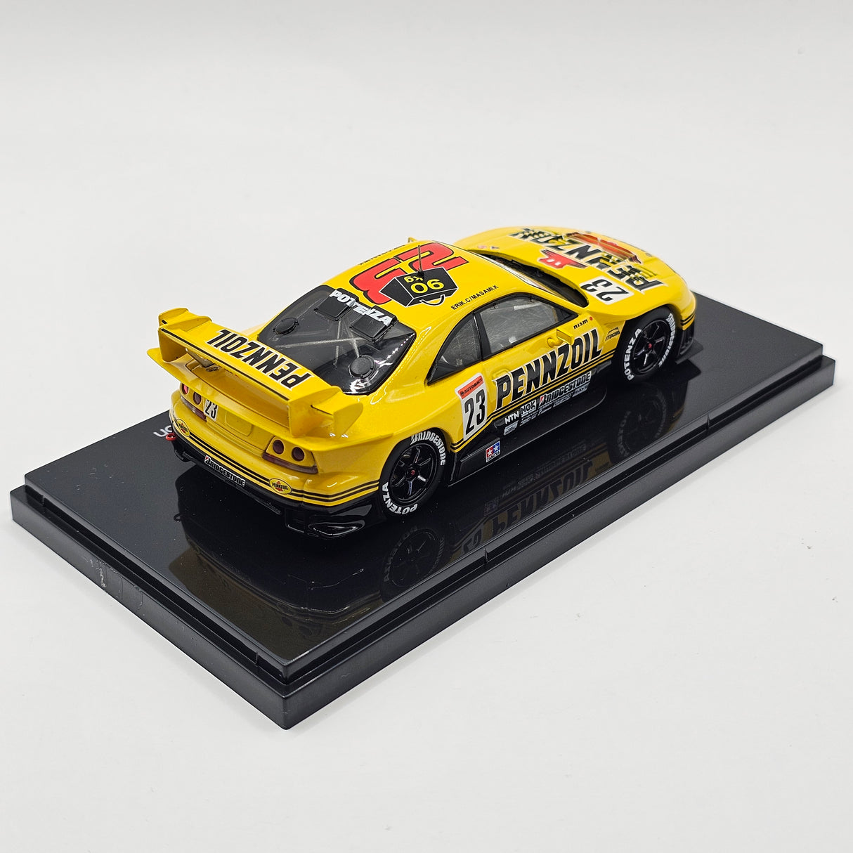 EBBRO Nissan Skyline GT-R R33 #23 Pennzoil Nismo 1998 JGTC GT500 1/43 Scale