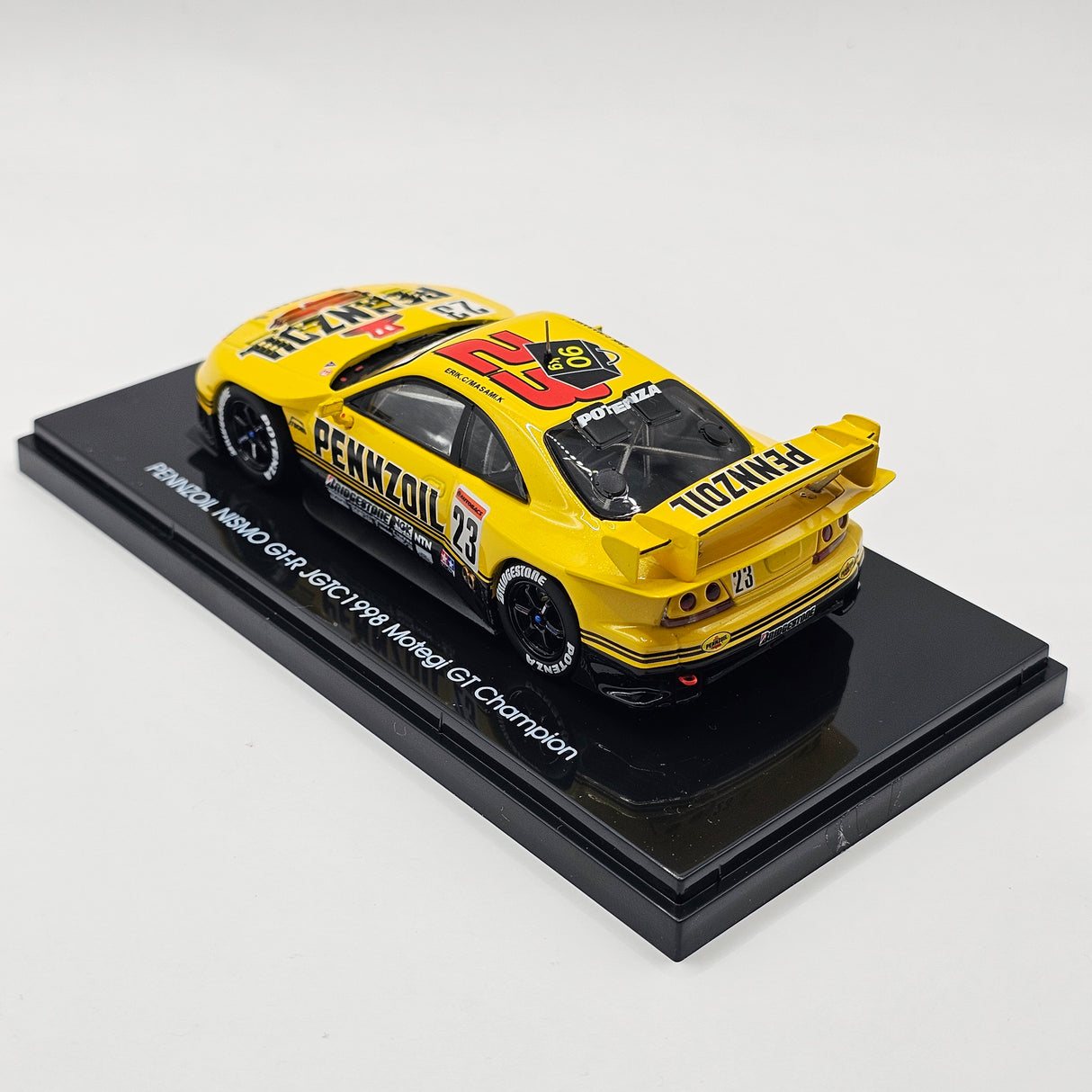 EBBRO Nissan Skyline GT-R R33 #23 Pennzoil Nismo 1998 JGTC GT500 1/43 Scale