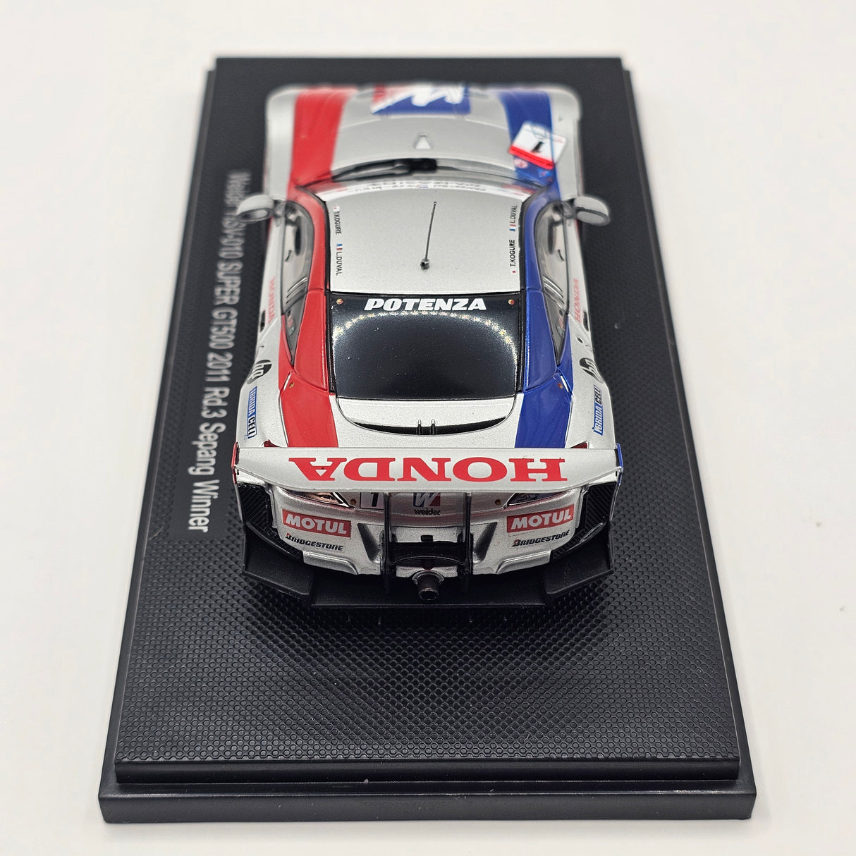 EBBRO Honda HSV-010 #1 Weider Honda Racing Super GT GT500 2011 1/43 Scale