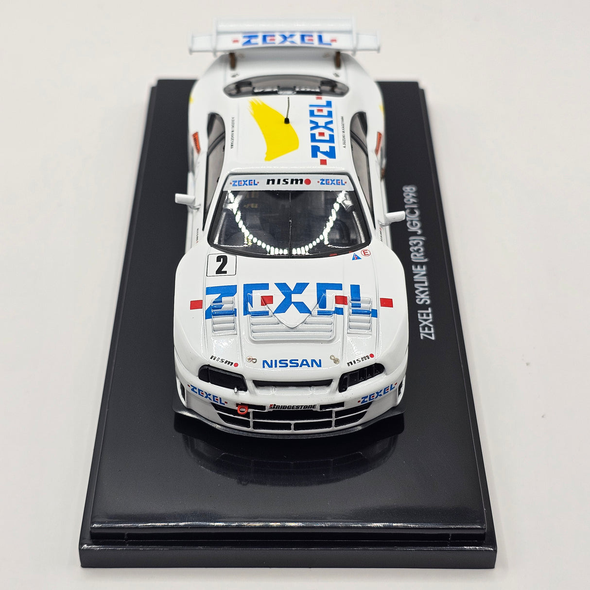 EBBRO Nissan Skyline GT-R R33 #2 Nismo Zexel JGTC GT500 1998 1/43 Scale