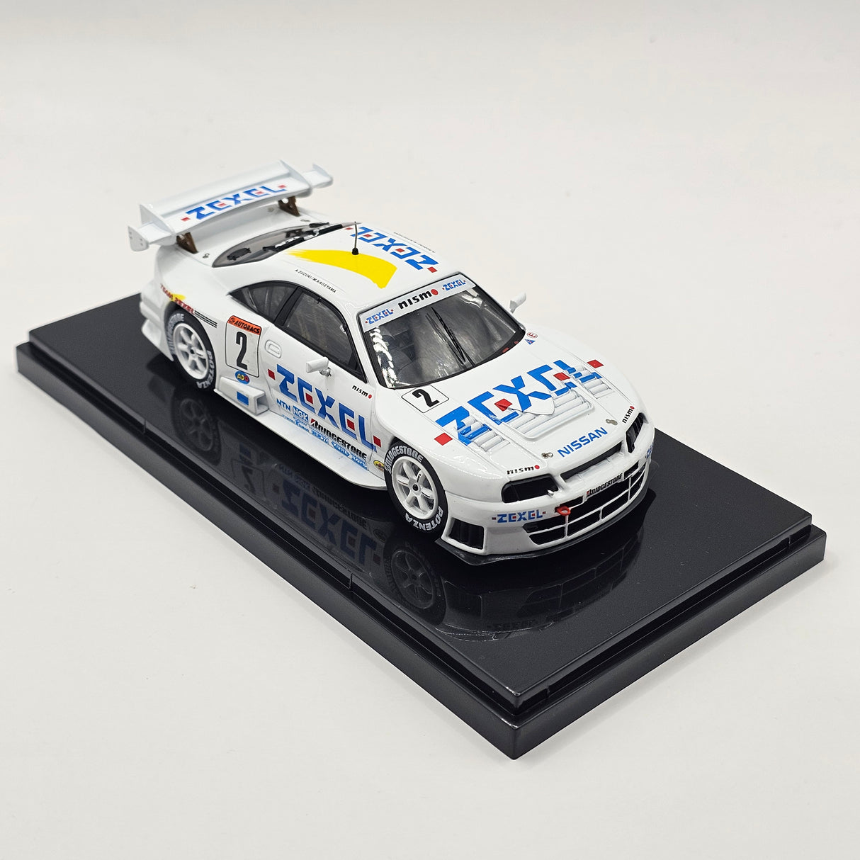 EBBRO Nissan Skyline GT-R R33 #2 Nismo Zexel JGTC GT500 1998 1/43 Scale