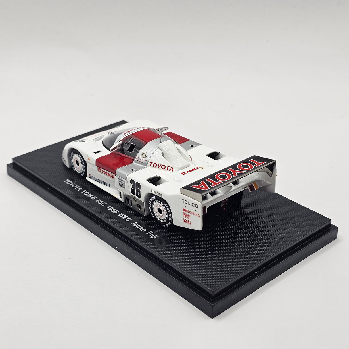 EBBRO Toyota 86C #36 Toyota Team Tom's WEC Japan 1986 1/43 Scale